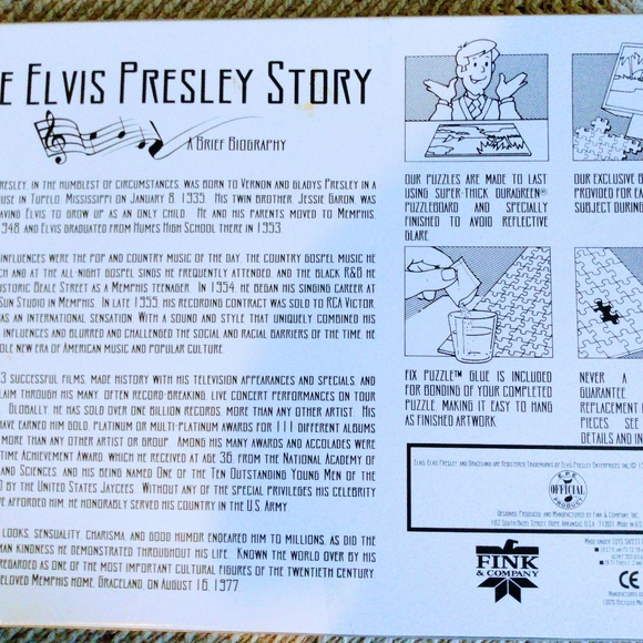 Elvis Presley puzzle 1000 pieces - Picture 4 of 4